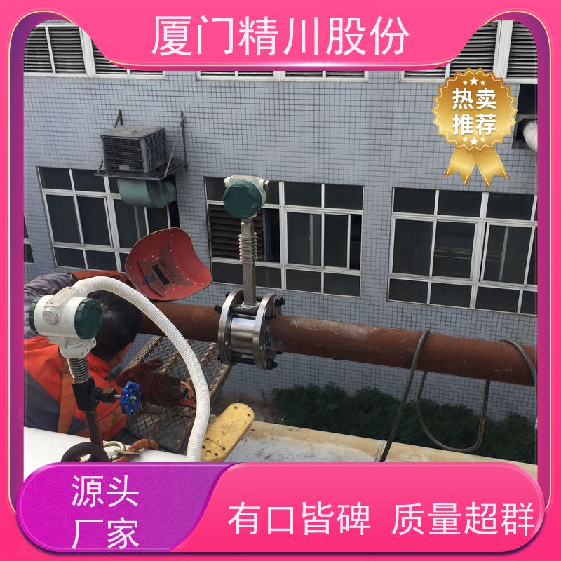 精川股份 包装厂 液体涡街流量计 抗震性能好 源头生产厂家