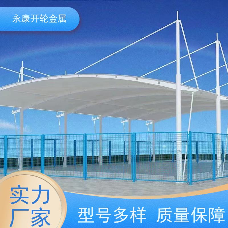 开轮金属 耐久性好 电动推拉雨棚 源头厂家 仓库大号