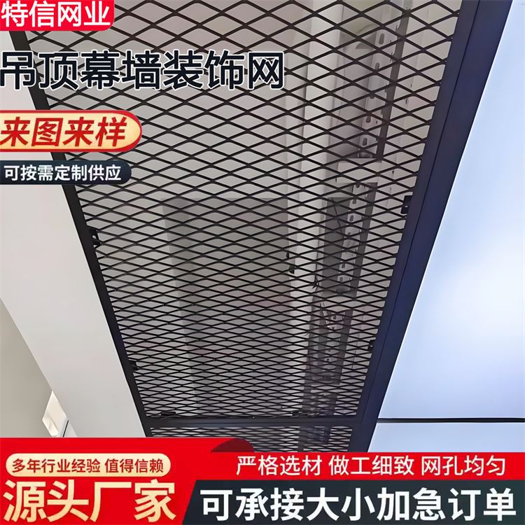 奥吉金属 防锈涂层钢板网 质量优良 经久耐用 铝板幕墙装饰网