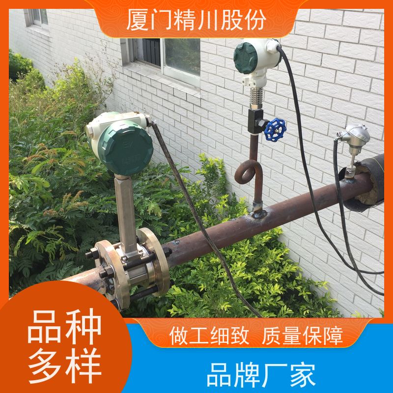 精川股份 空压机 涡街蒸汽流量计 测量精度高 源头生产厂家
