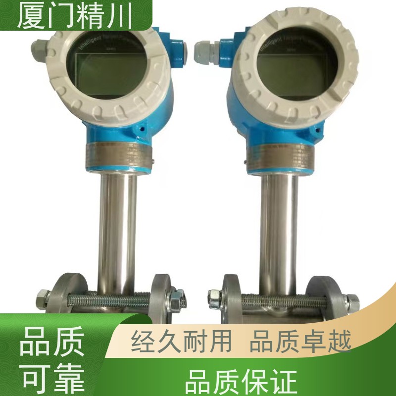 精川股份 皂酮水 在线可拆装靶式流量计 可测脏介质 支持定制