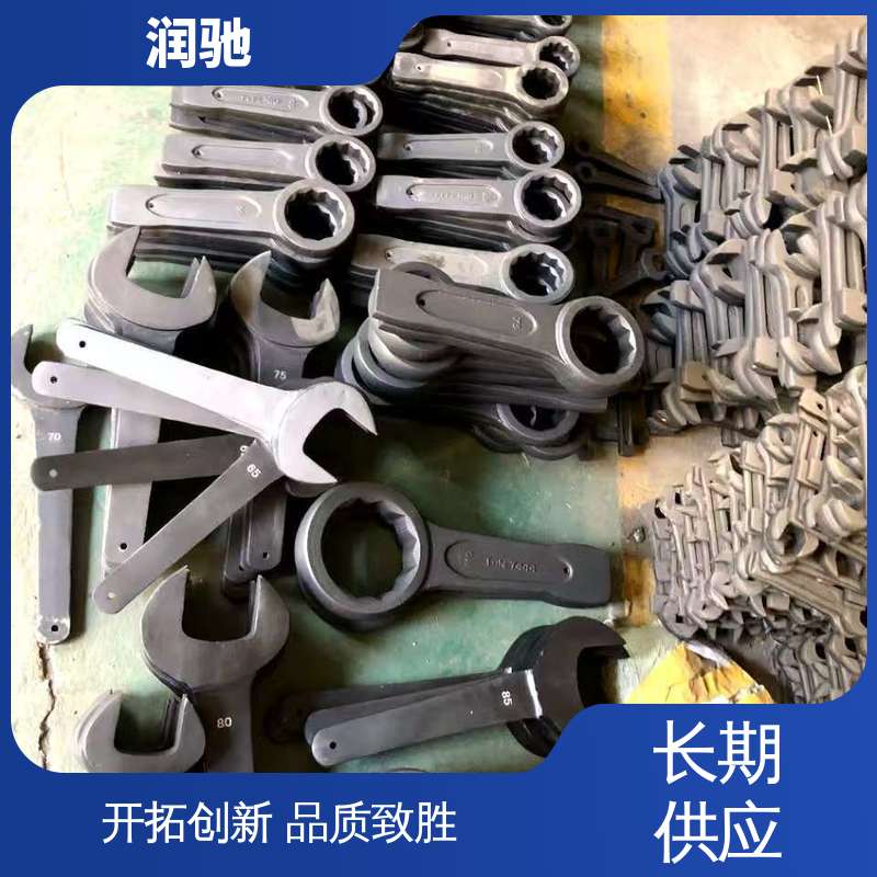 公制 加长重型 防爆工具 锤击开口扳手 润驰供应