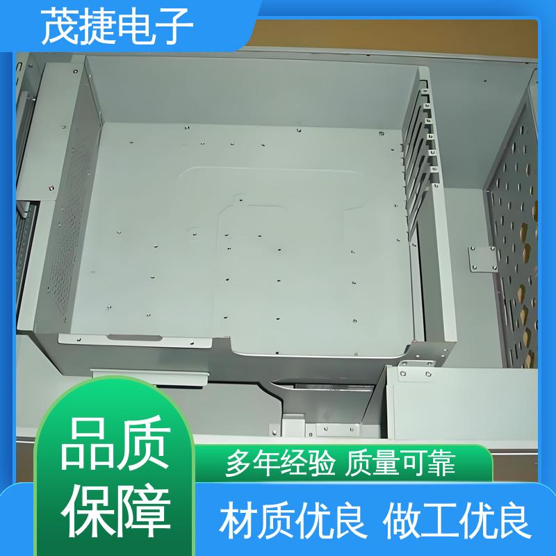 结构件钣金焊接 304机柜外壳 工控机车载散热铝壳 静电喷涂 茂捷电子
