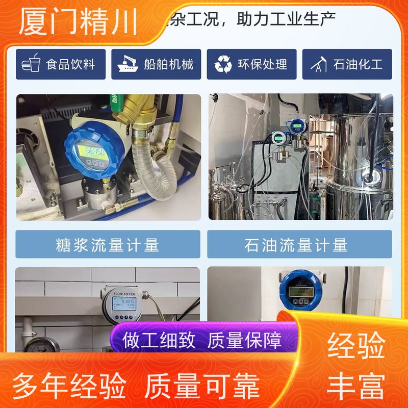 精川股份 恒流闭环系统 不锈钢齿轮流量计 适用脉冲流 坚守品质