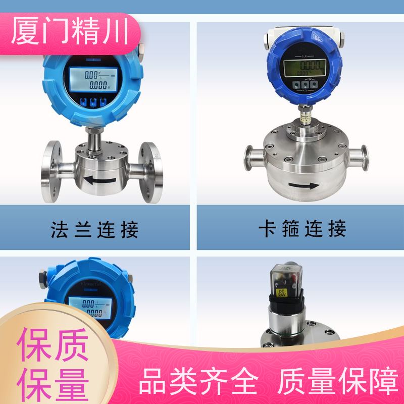 精川 化学药剂 圆齿轮流量计 可测液体1L/H 只为您好用