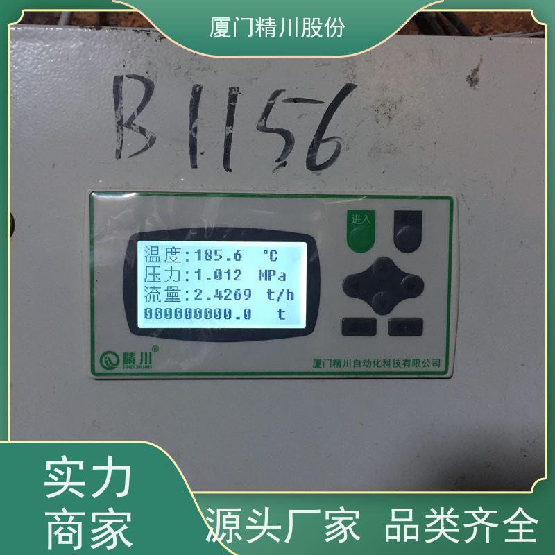 精川股份 电镀厂 蒸汽流量计 抗震性能好 服务量少