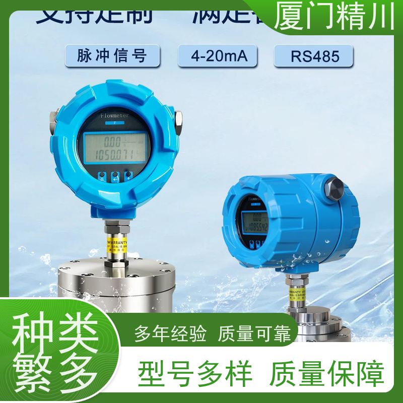 精川 润滑系统 不锈钢齿轮流量计 适用脉冲流 生产十多年
