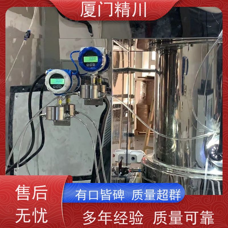 精川股份 电解液 不锈钢齿轮流量计 安装无需前后直管段 只为您好用