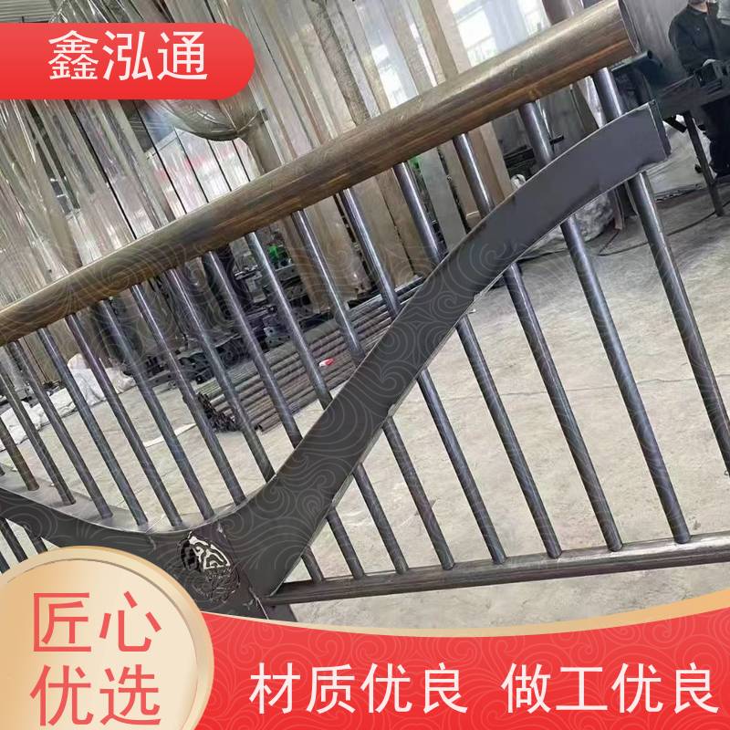鑫泓通 河道不锈钢栏杆 公路两侧栅栏 品质保证 实体工厂 可定制