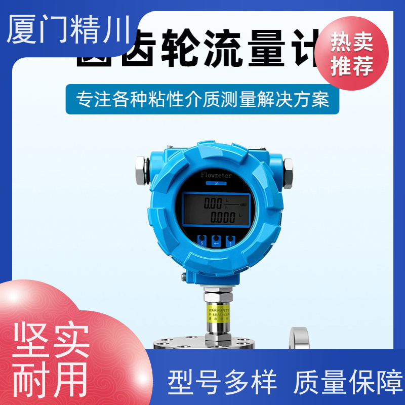 精川 冷却液 PEEK材质圆齿轮流量计 体积小 坚守品质