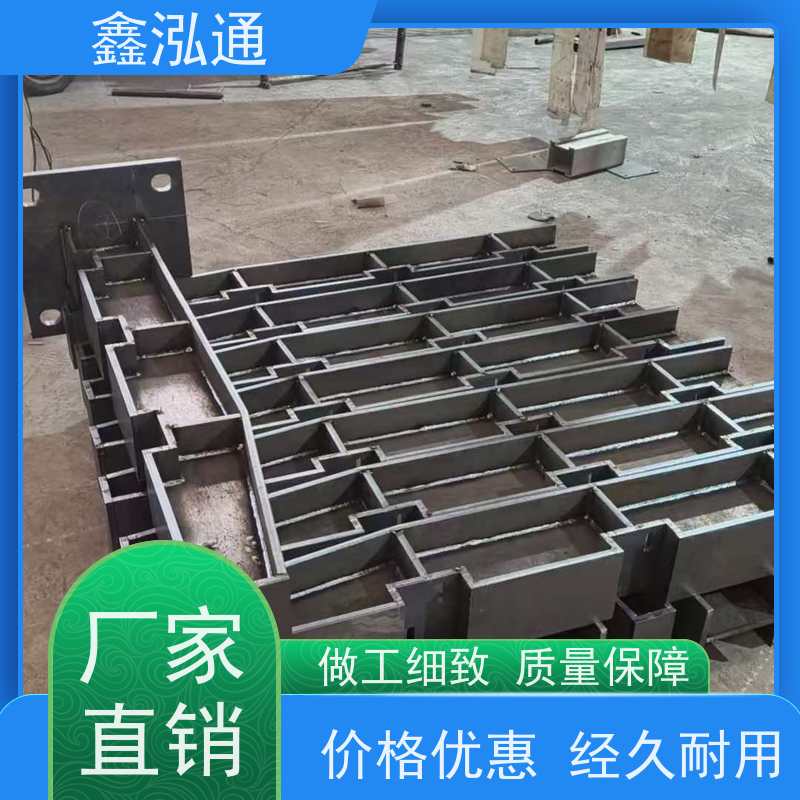 鑫泓通 桥梁防撞护栏 圆管栏杆 外形美观 维护成本低 