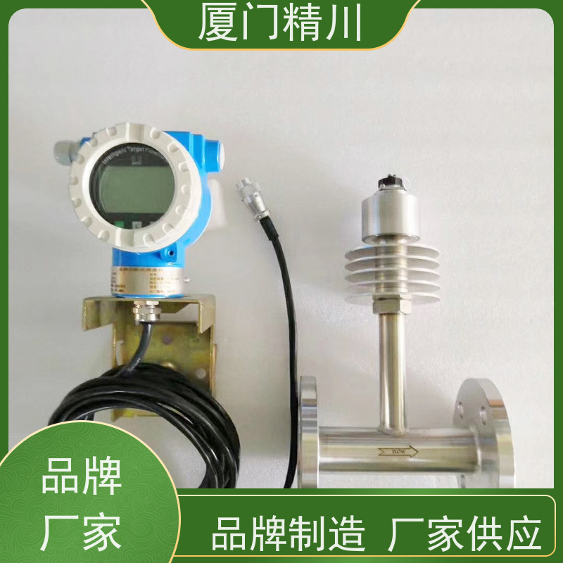 精川 焦炉煤气 保温夹套型靶式流量计 可测脏介质 性能稳定