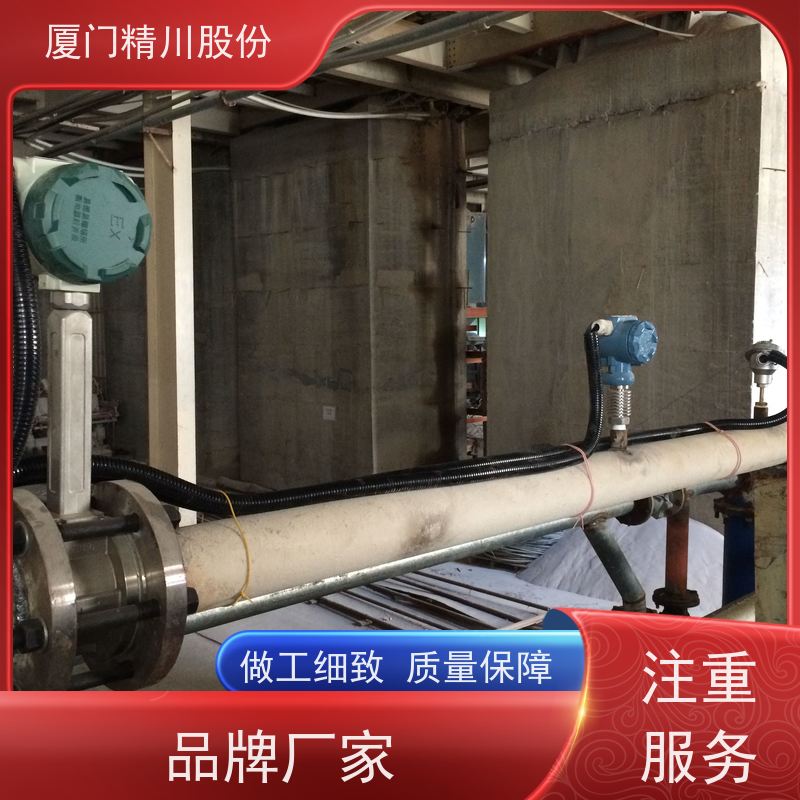 精川股份 饲料厂 涡街流量计 一体式温压补偿 源头生产厂家