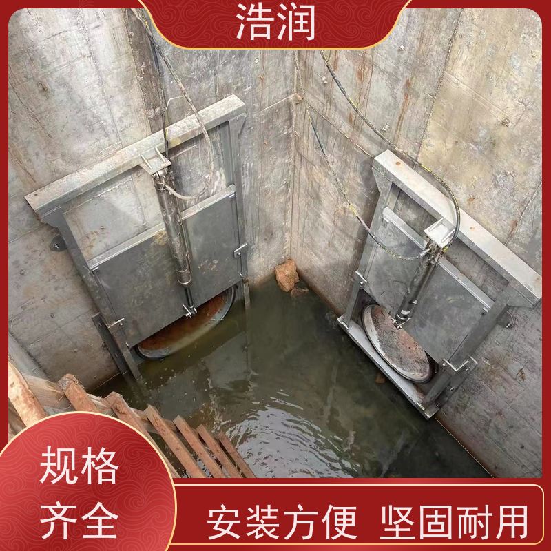 浩润 一体化液动下开式闸门 结构稳固 耐冲击 全国供应