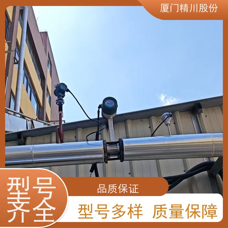 精川股份 PU皮革厂 液体涡街流量计 分体式温压补偿 真实应用案例多