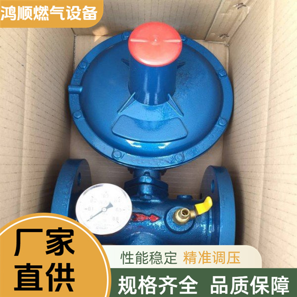 鸿顺 厂家供应 燃气稳压阀 占地小安装方便 按需定制