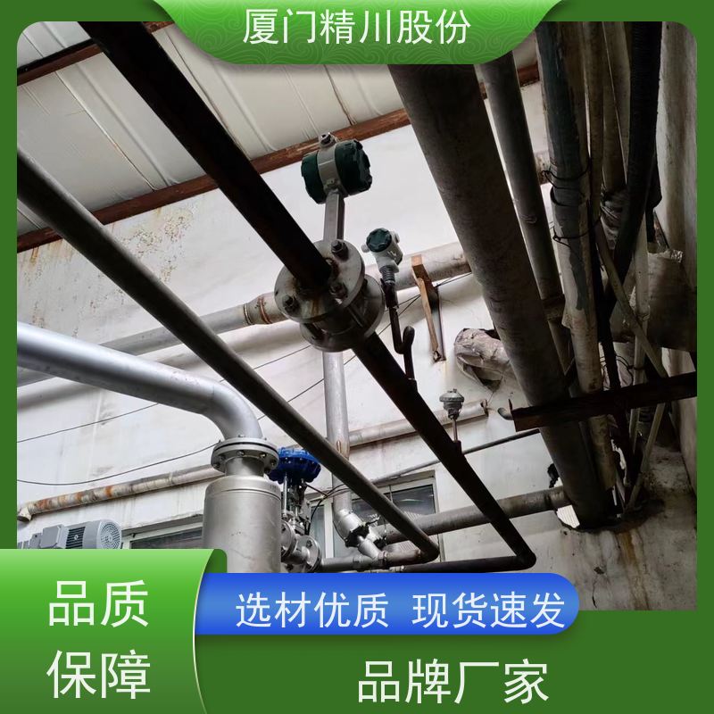 精川股份 纺织厂 锅炉蒸汽流量计 分体式温压补偿 服务量少