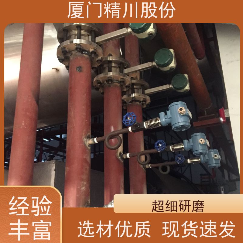 精川股份 印染厂 气体涡街流量计 可耐温350度 源头生产厂家