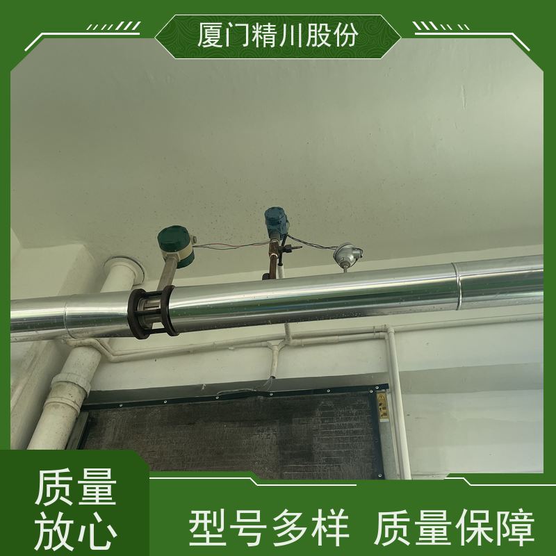 精川股份 合成革厂 气体涡街流量计 可耐温350度 真实应用案例多