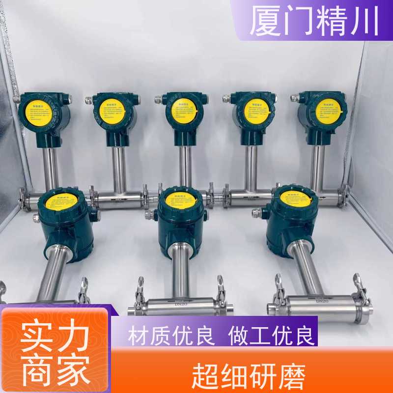 精川股份 发生炉煤气 对夹式靶式流量计 专测高粘度介质 支持定制