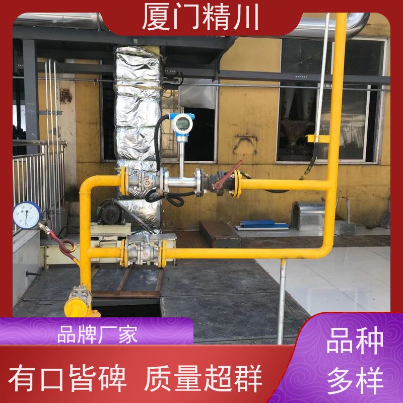 精川 猪油 保温夹套型靶式流量计 可测含杂质介质 性能稳定