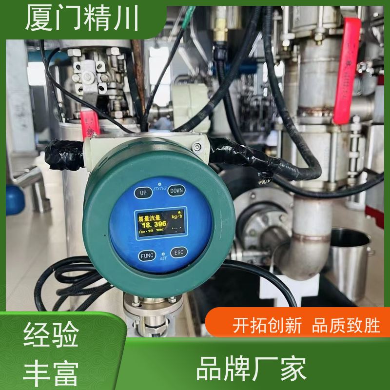 精川股份 制药厂液体质量流量计 连接方式支持定制 有保障