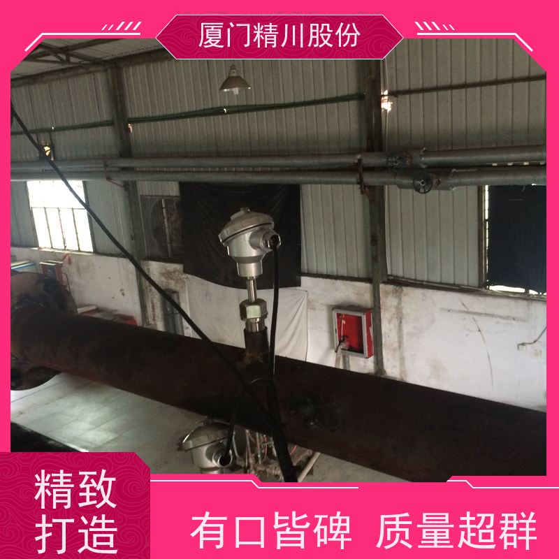 精川股份 皮革厂 导热油流量计 自动计算能量 现场案例多