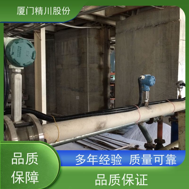 精川股份 饲料厂 导热油涡街流量计 分体式温压补偿 真实应用案例多