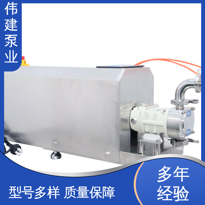 伟建定制 碳素合金钢材质 芝麻酱香油灌装机 输出量稳定 运行噪音小