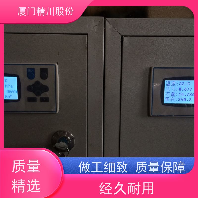 精川股份 食品厂 压缩空气流量计 一体式温压补偿 维护量少