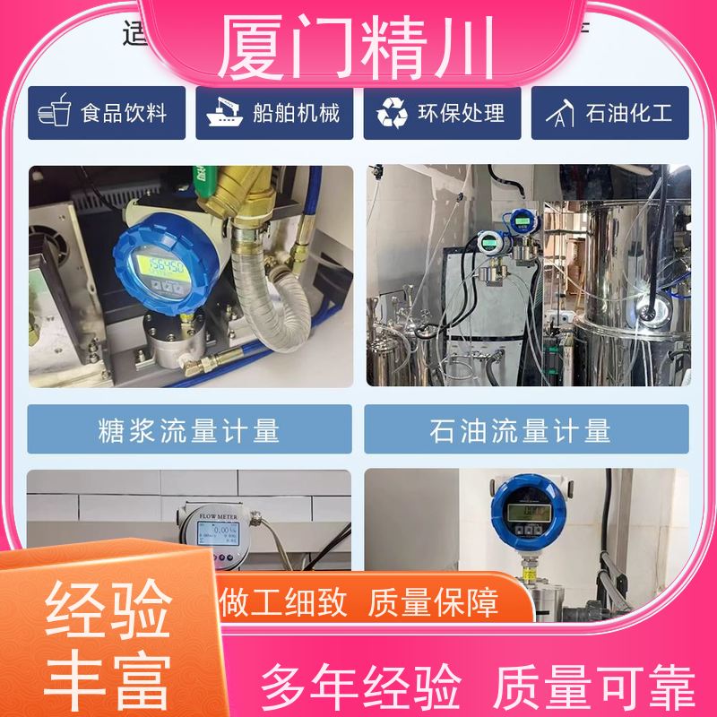 精川 润滑油 防腐型齿轮流量计 可测液体1L/H 保证品质