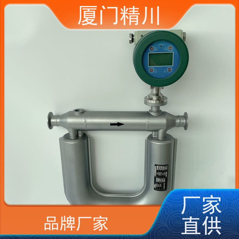 精川股份 食品厂液体质量流量计 精度0.2级 省力