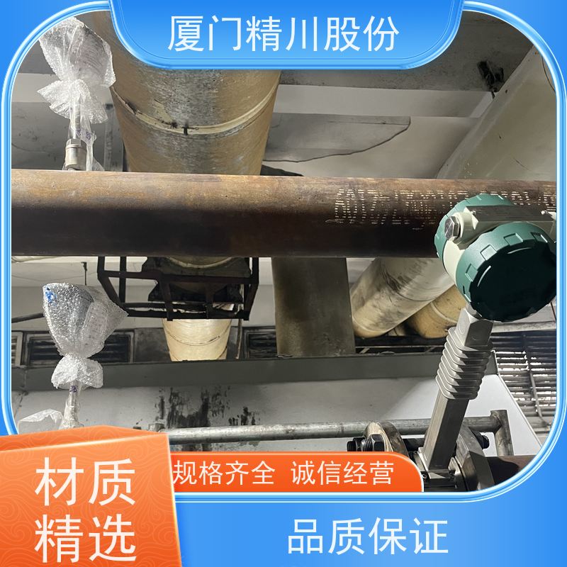 精川股份 染整厂 导热油炉流量计 耐高温400度 单位可选