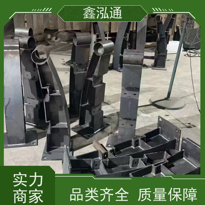 鑫泓通 桥梁不锈钢护栏 城区河道景观 抗冲击性好 