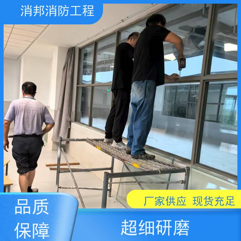100型材钢质防火窗 钢制耐火窗 适用建筑工地小区住宅办公楼酒店
