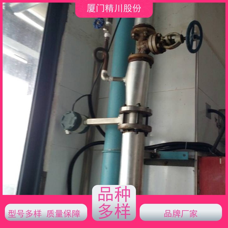 精川股份 橡胶厂 空气涡街流量计 一体式温压补偿 真实应用案例多