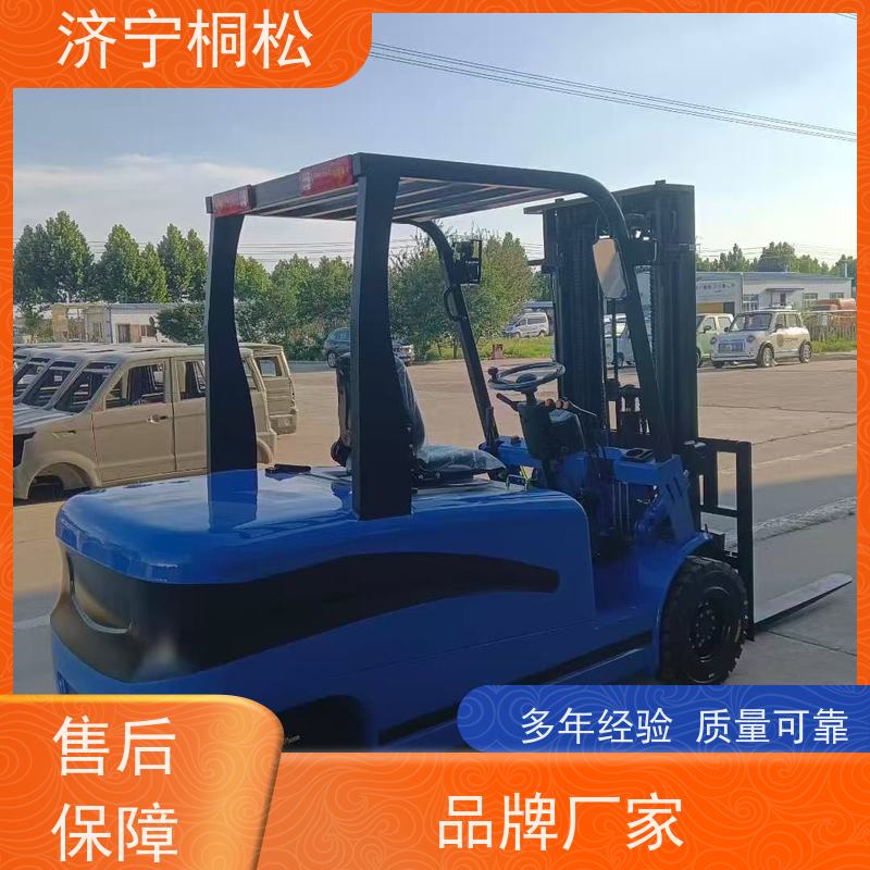 桐松机械 可左右侧移 1.5T环保电动叉车 手刹制动，油刹 服务刚开始
