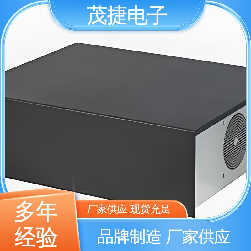 防锈烤漆 机箱外壳 工控机车载散热铝壳 非标异形 茂捷电子