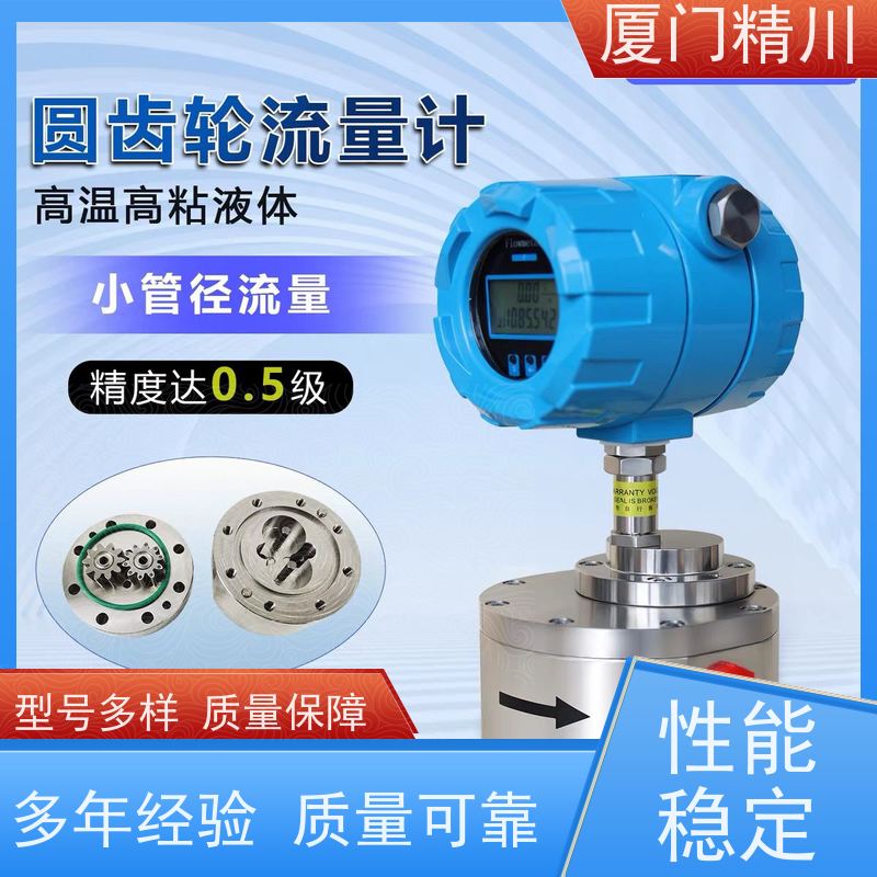 精川股份 AB胶 不锈钢齿轮流量计 体积小 生产十多年