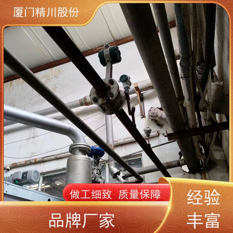 精川股份 制革厂 蒸汽流量计 测量精度高 服务量少