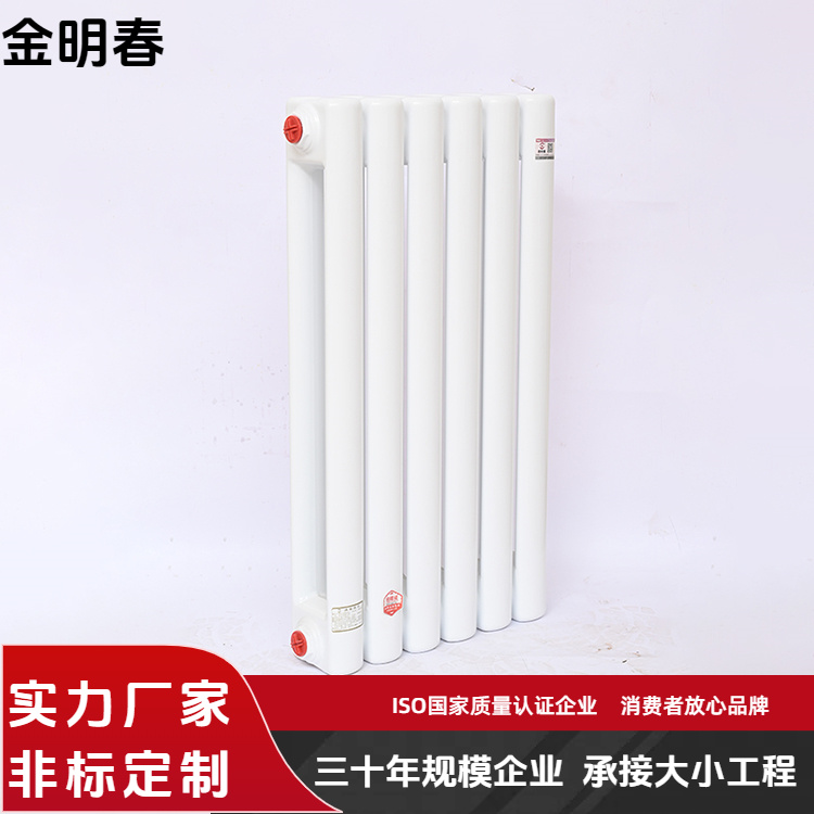金明春 厂家 QFGZ216钢制柱型二柱暖气片 耐用耐腐蚀 长期供应
