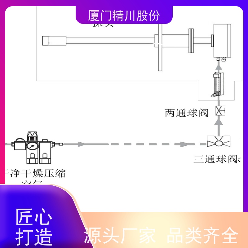 精川股份 橡胶行业 高温湿度仪 探杆316L材质 经久耐用