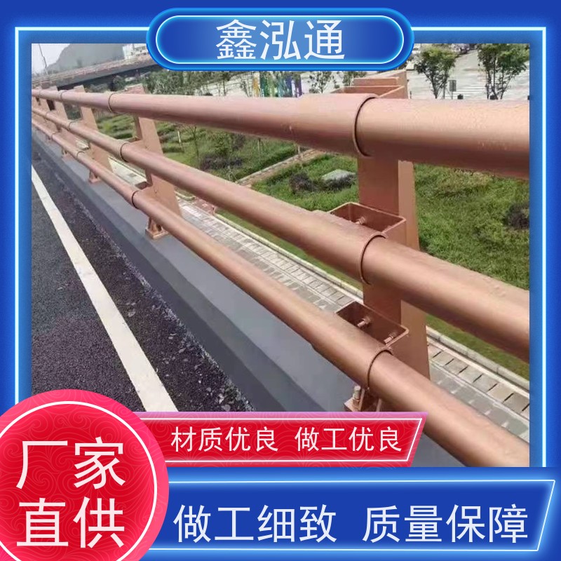 鑫泓通 桥梁不锈钢复合管护栏 道路桥上用 抗冲击性好 