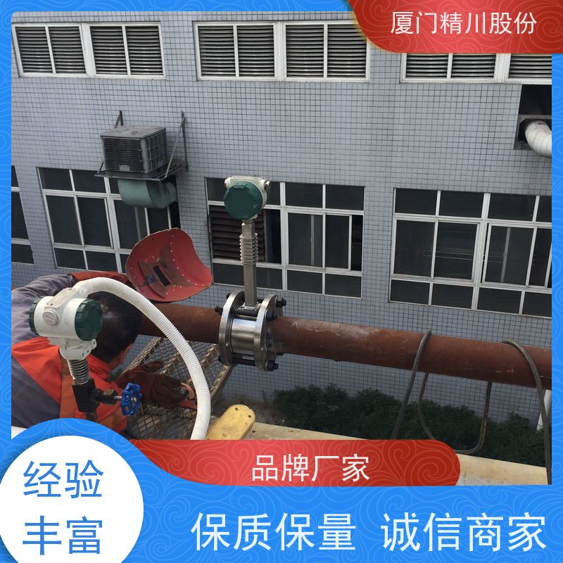精川股份 食品厂 涡街蒸汽流量计 一体式温压补偿 应用广泛