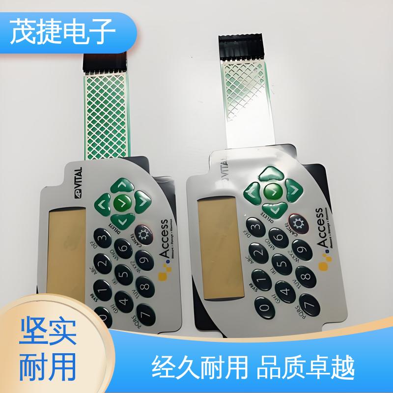茂捷供应 触摸式 pet薄膜面板 手机按键 机械仪器用