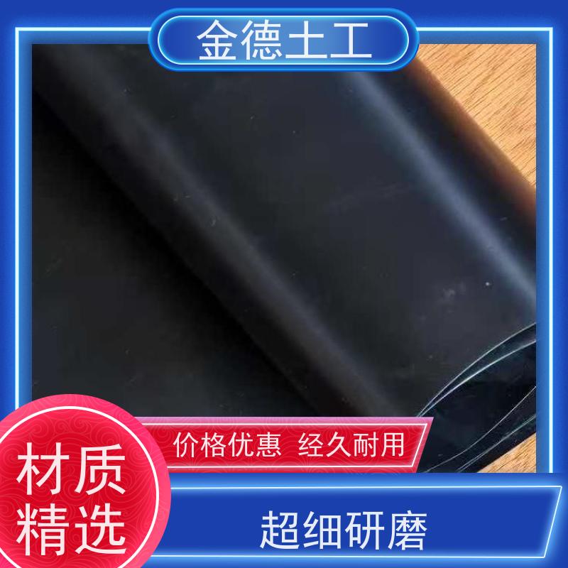 尾矿库底防渗 黑绿色光面GH-2S土工膜 耐环境应力佳 产品特性