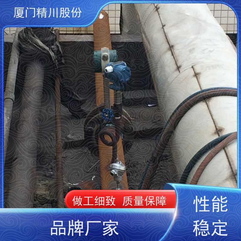 精川股份 胶带厂 锅炉蒸汽流量计 测量精度高 维护量少