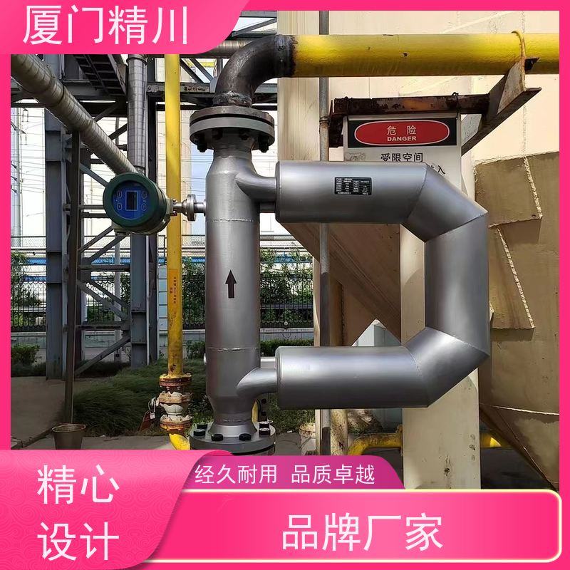 精川股份 食品厂气体质量流量计 接液316L材质 省力