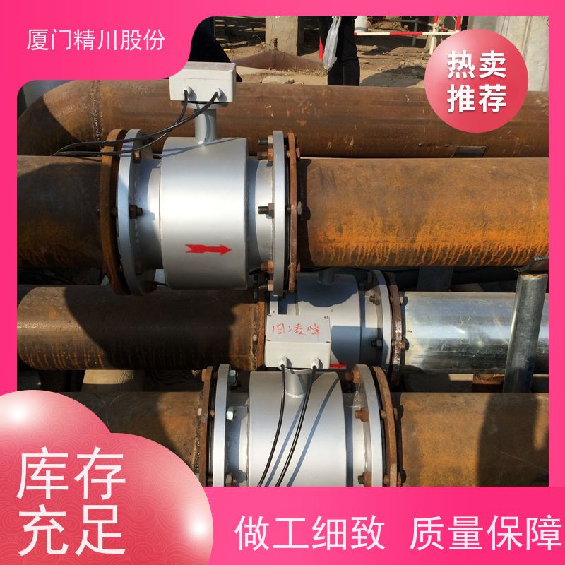 精川食品厂分体式电磁流量计带接地环保证精度