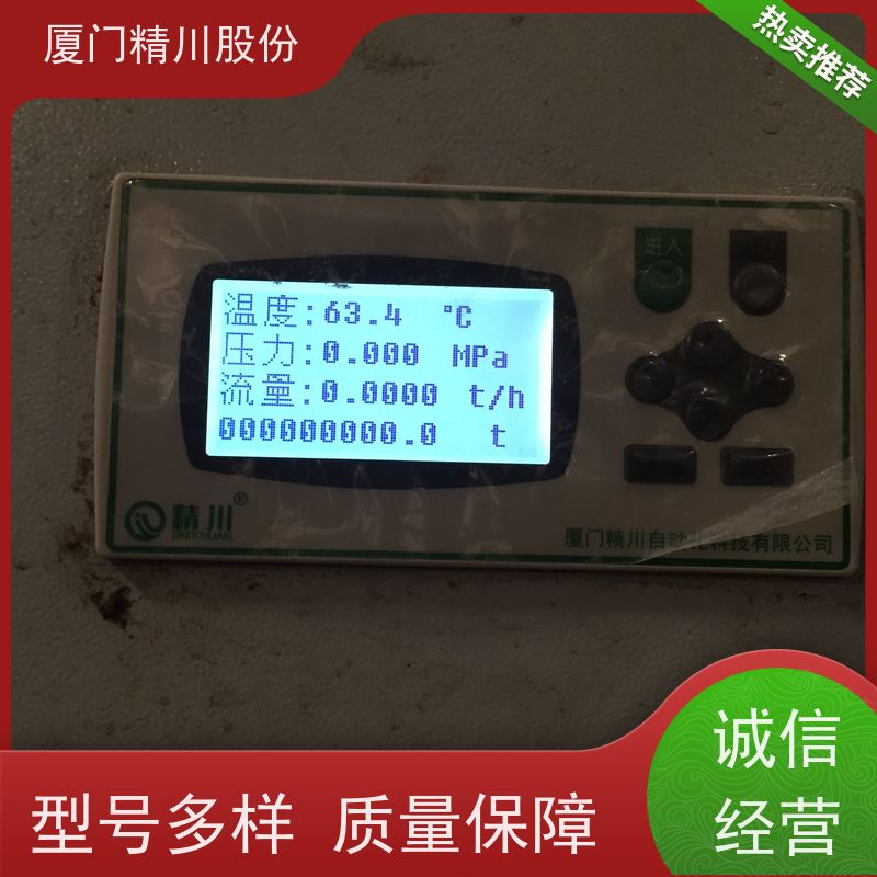 精川股份染整厂气体流量计分体式温压补偿应用广泛